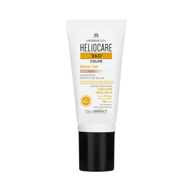 Huidkliniek-Heliocare-360-Water-Gel-Color-SPF50-Beige Heliocare 360 Water Gel Color SPF50 Beige - Afbeelding 1